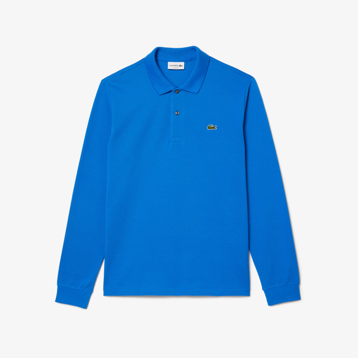 Мужское поло Lacoste L.12.21 Classic Fit с длинным рукавом