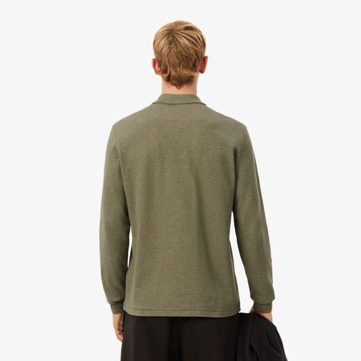 Мужское поло Lacoste L.12.21 Classic Fit с длинным рукавом