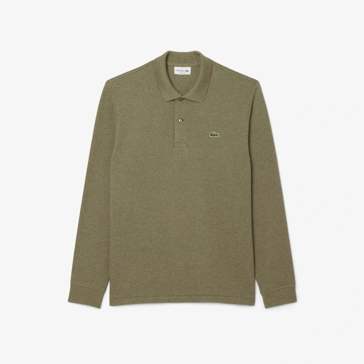 Мужское поло Lacoste L.12.21 Classic Fit с длинным рукавом