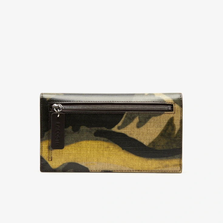 Женский кожаный кошелёк Lacoste