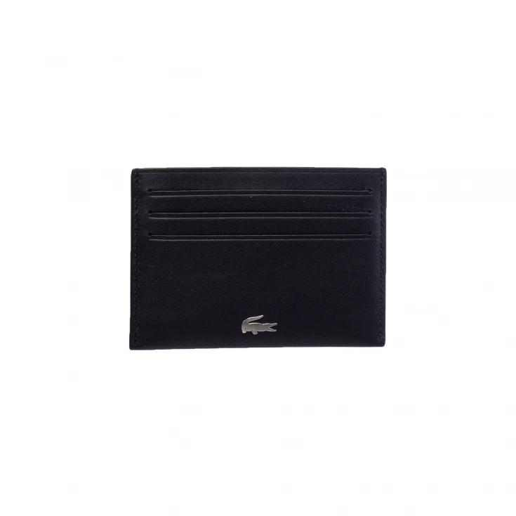 Кожаный картхолдер Lacoste
