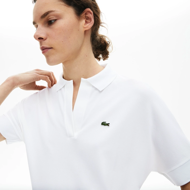 Женское поло Lacoste Loose Fit