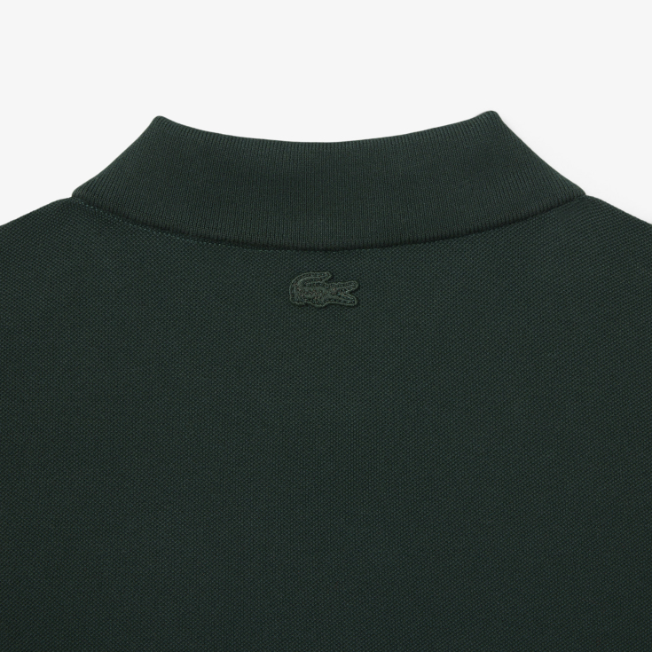 Женское хлопковое эластичное мини-поло Lacoste L.12.D