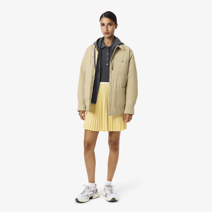 Женское поло Lacoste Slim Fit из эластичного хлопка