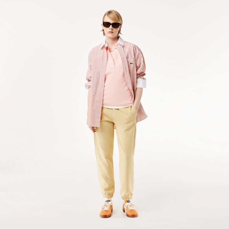 Женское поло Lacoste Slim Fit из эластичного хлопка