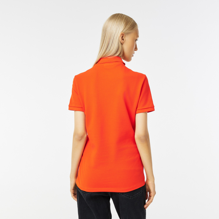 Женское поло Lacoste Slim Fit из эластичного хлопка