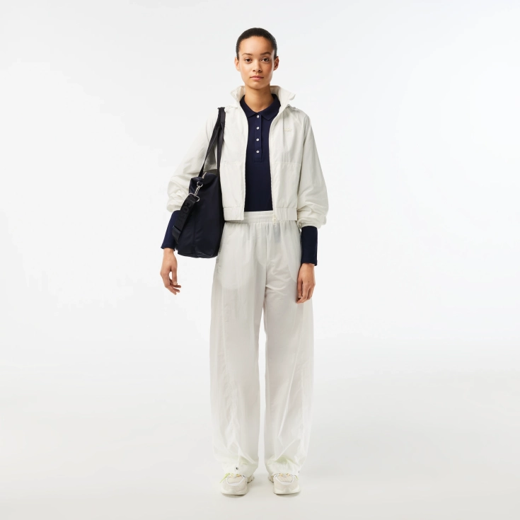 Женское поло Lacoste Slim Fit из эластичного хлопка