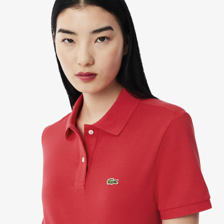 Женское поло Lacoste Classic Fit из хлопка Pique