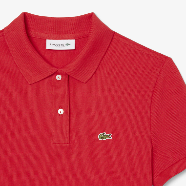 Женское поло Lacoste Classic Fit из хлопка Pique
