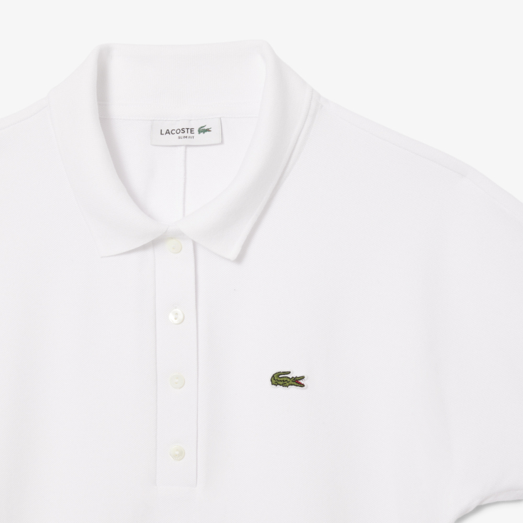 Женское поло Lacoste из эластичного хлопка