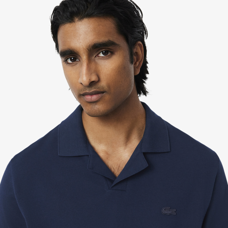 Мужское поло Lacoste из эластичного органического хлопка