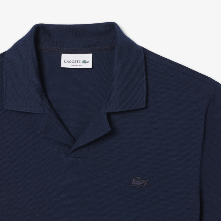 Мужское поло Lacoste из эластичного органического хлопка