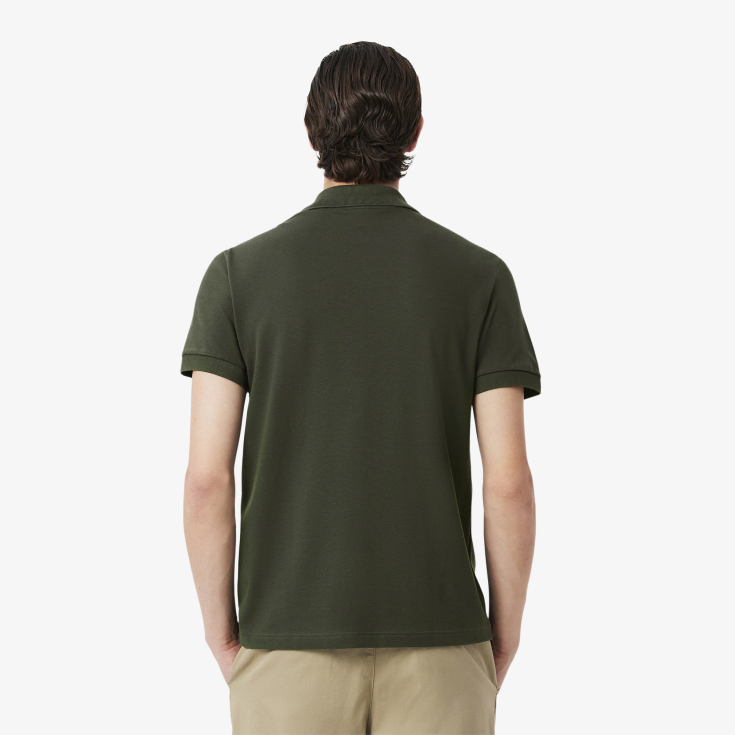 Мужское поло Lacoste из эластичного органического хлопка