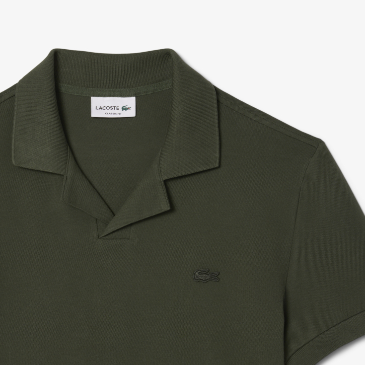 Мужское поло Lacoste из эластичного органического хлопка