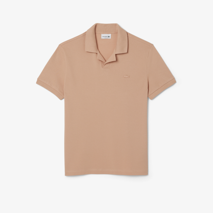 Мужское поло Lacoste из эластичного органического хлопка