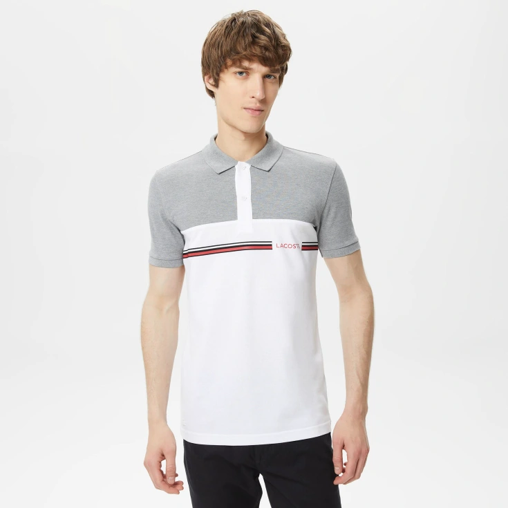 Мужское поло Lacoste Slim Fit