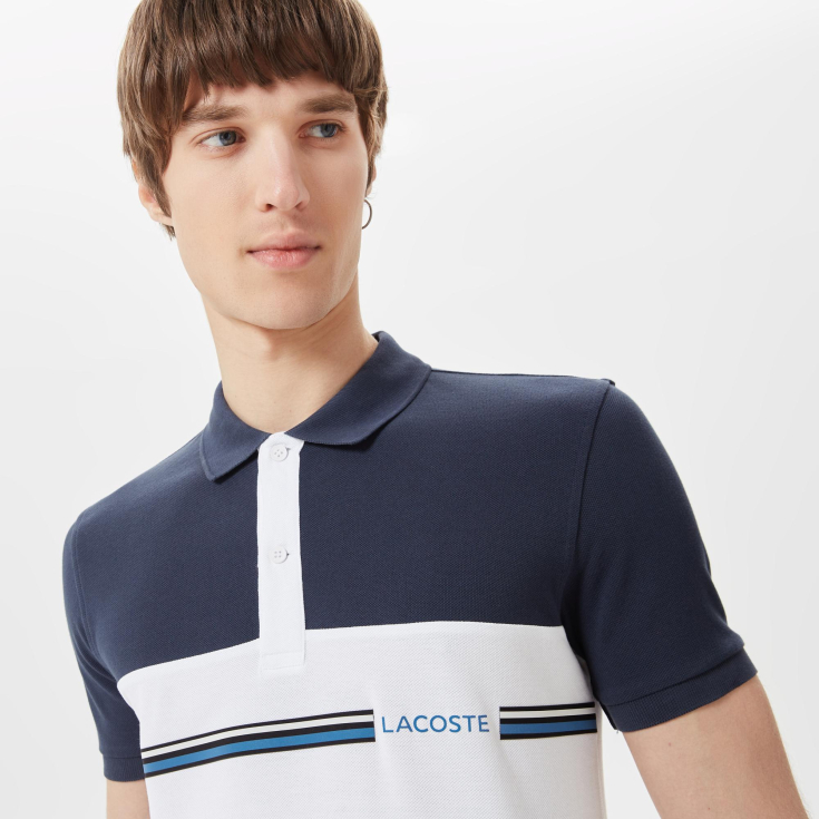 Мужское поло Lacoste Slim Fit