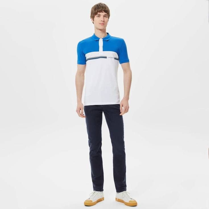 Мужское поло Lacoste Slim Fit