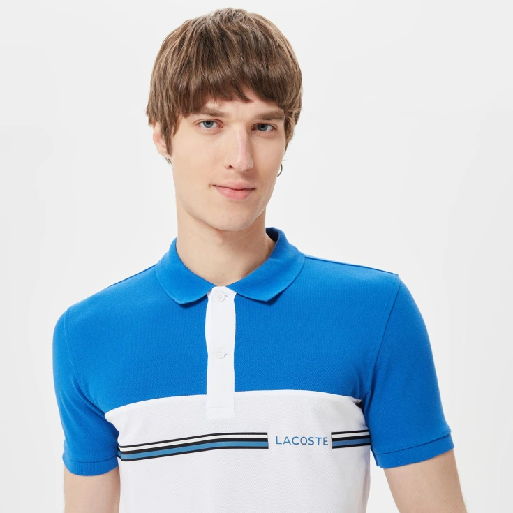 Мужское поло Lacoste Slim Fit
