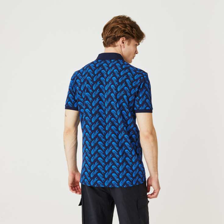 Мужское поло Lacoste Slim Fit