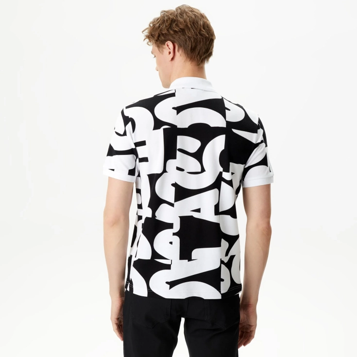 Мужское хлопковое поло Lacoste