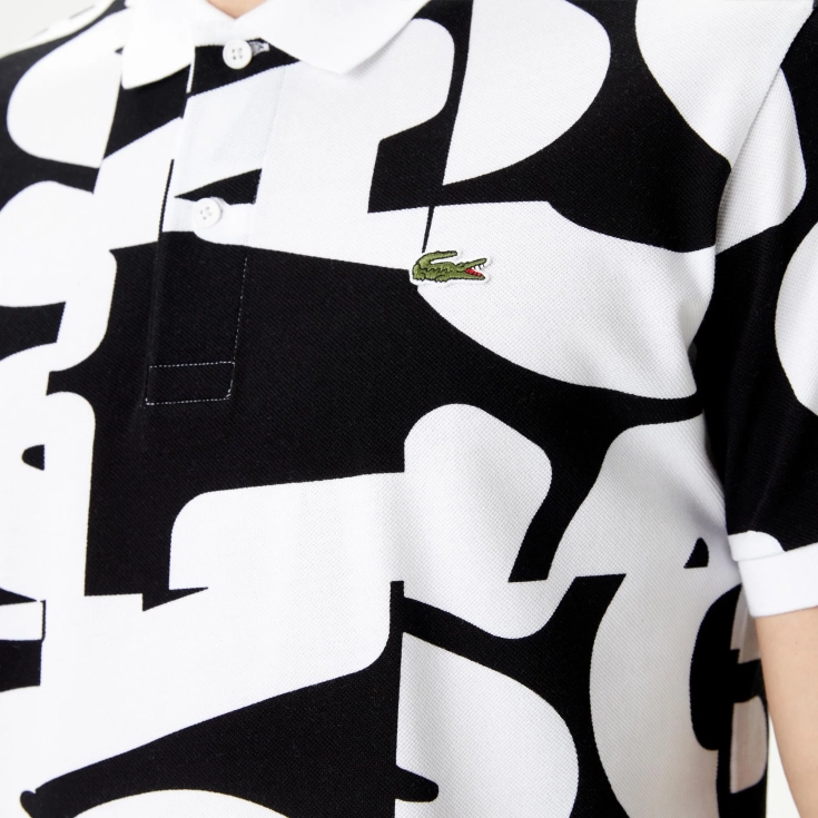 Мужское хлопковое поло Lacoste