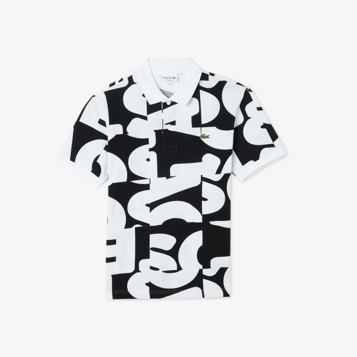 Мужское хлопковое поло Lacoste
