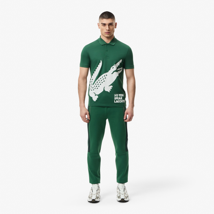 Мужское поло Lacoste из органического хлопка