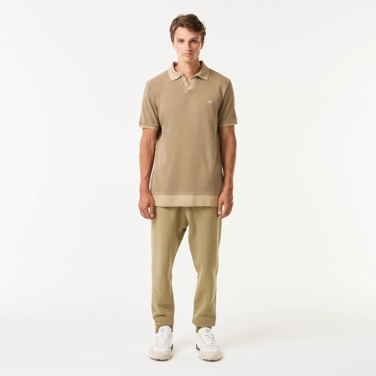 Мужское хлопковое поло Lacoste Regular Fit