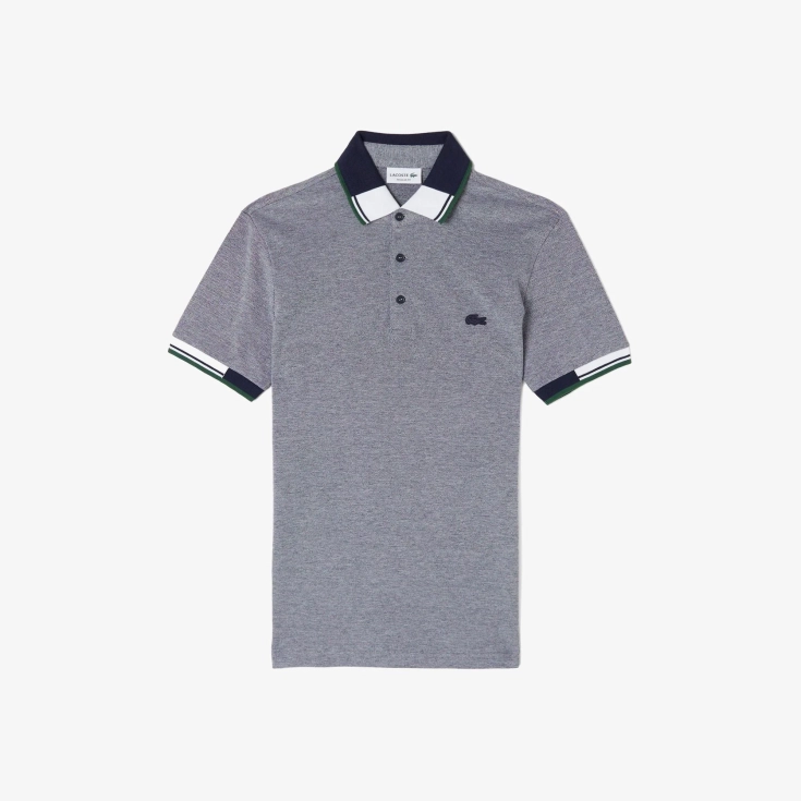 Мужское хлопковое поло Lacoste