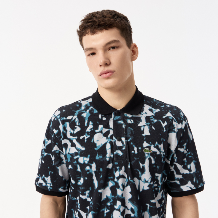 Мужское поло Lacoste из хлопка