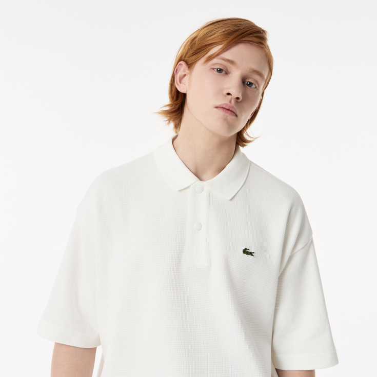 Мужское поло Lacoste из хлопка
