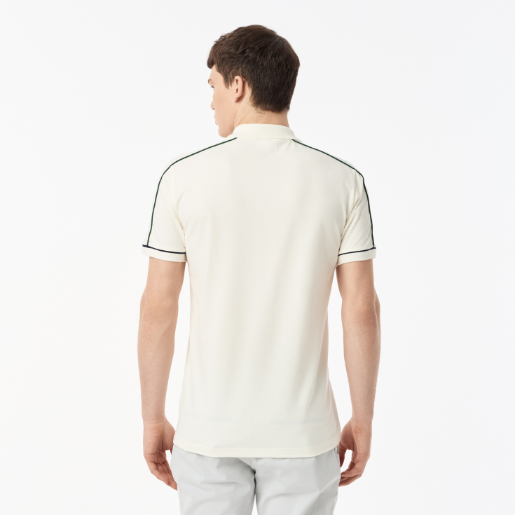 Мужское поло Lacoste из смеси эластичного органического хлопка