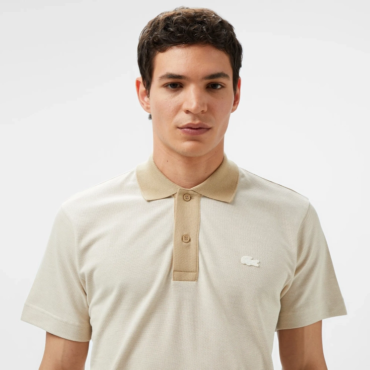 Мужское поло Lacoste из хлопка