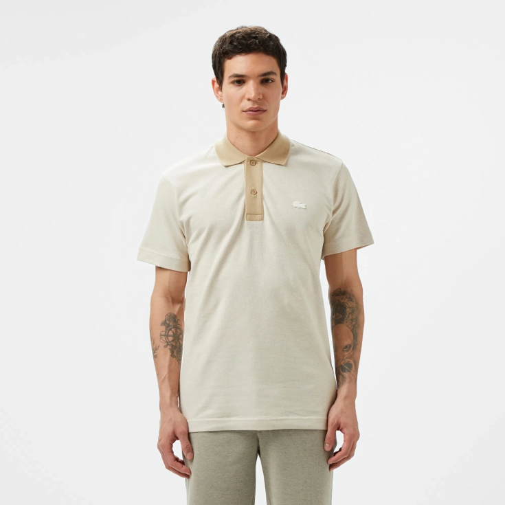 Мужское поло Lacoste из хлопка