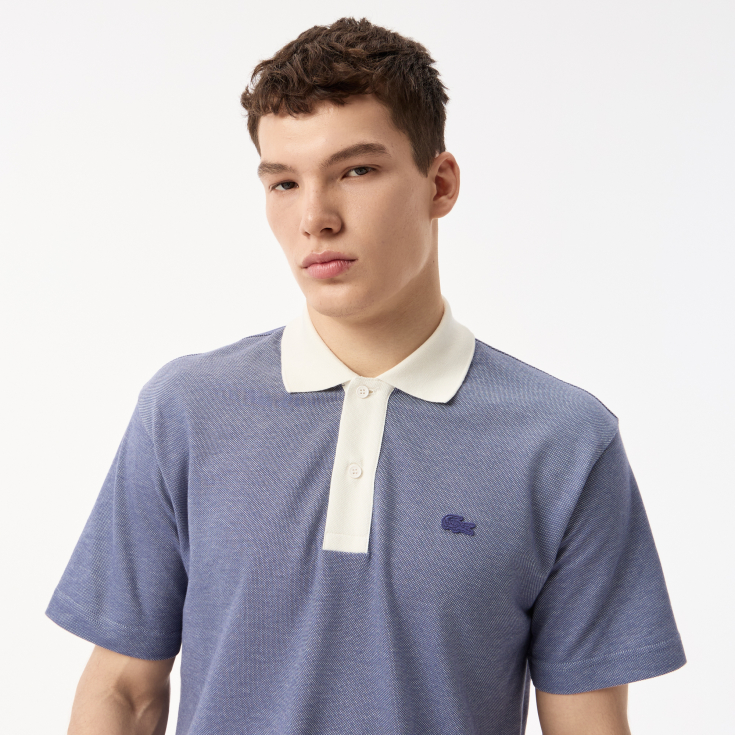 Мужское поло Lacoste из хлопка