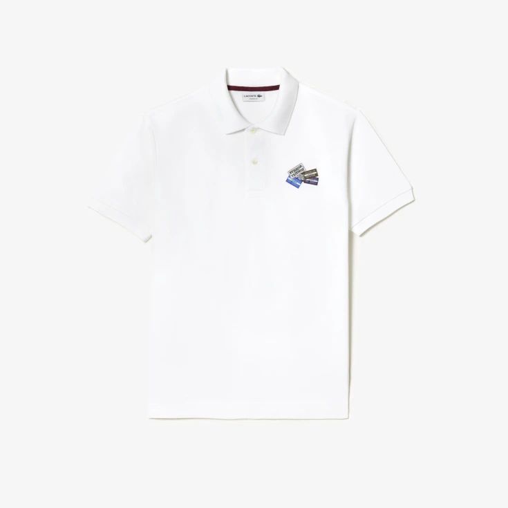 Мужское поло Lacoste Slim Fit L.12.12