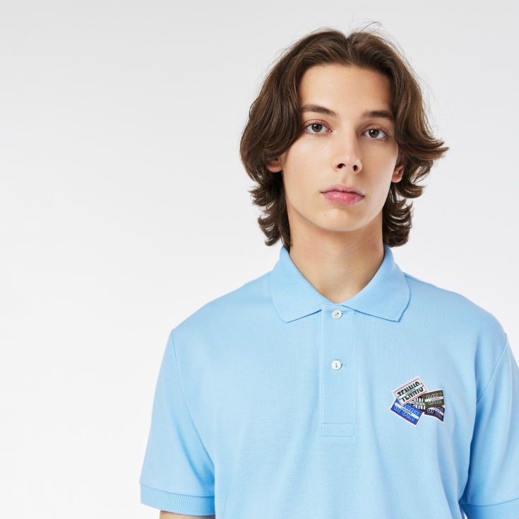 Мужское поло Lacoste Slim Fit L.12.12