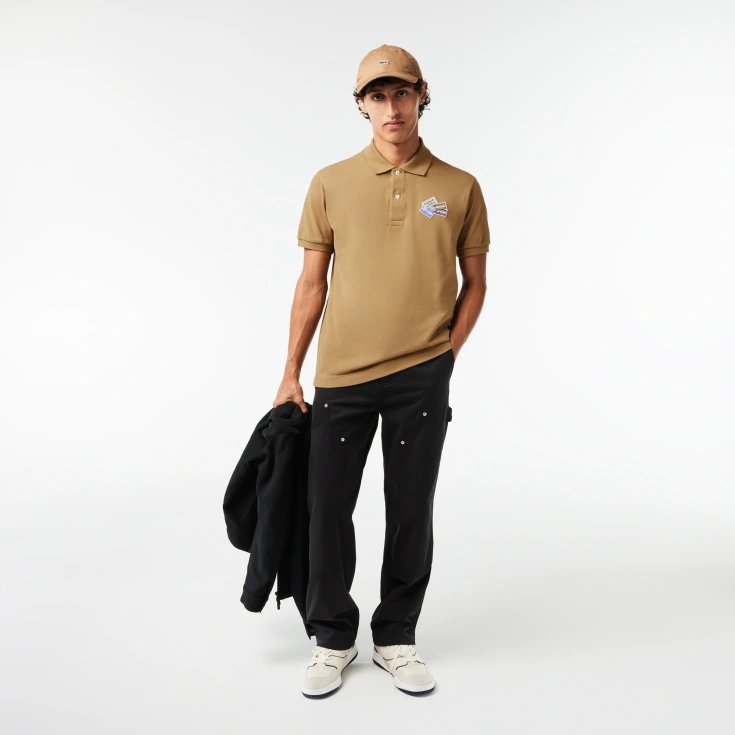 Мужское поло Lacoste Slim Fit L.12.12