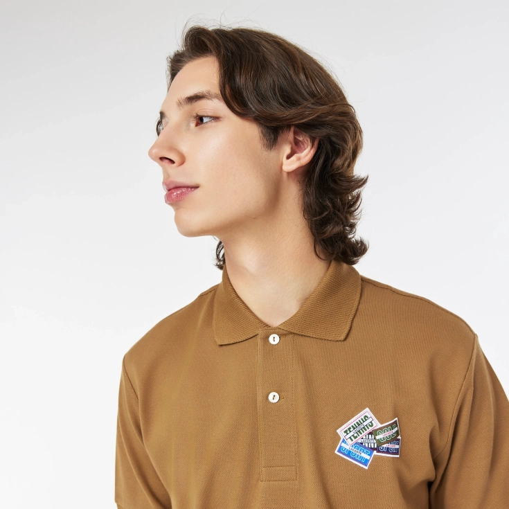 Мужское поло Lacoste Slim Fit L.12.12