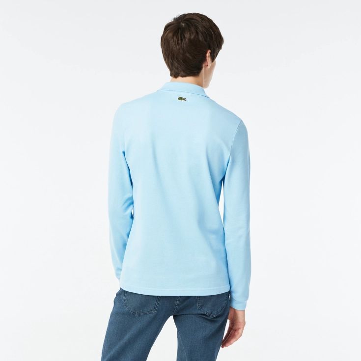 Мужское поло Lacoste L.12.12 с длинными рукавами