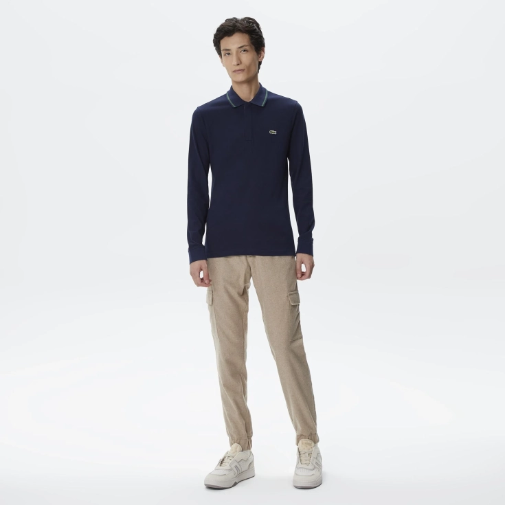 Мужское поло Lacoste Slim Fit