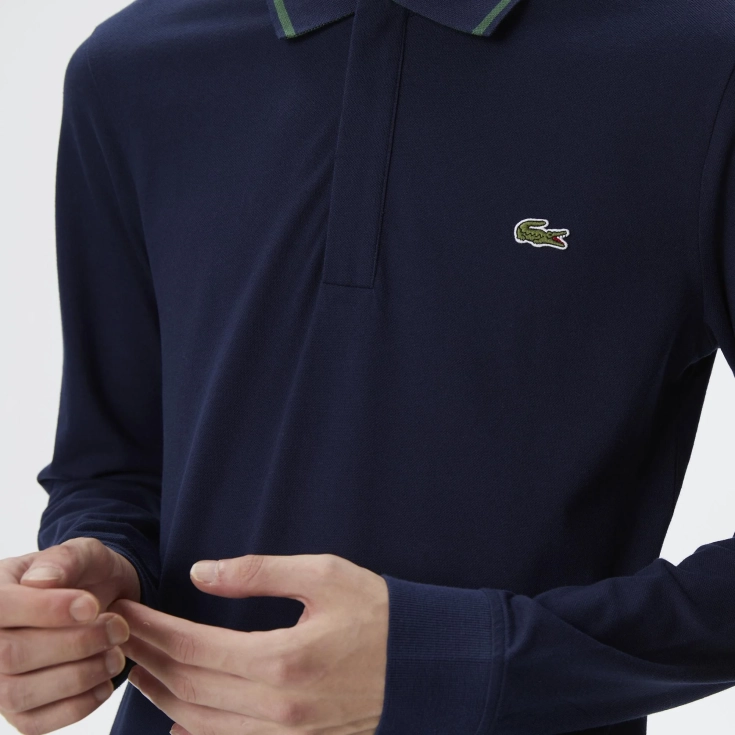 Мужское поло Lacoste Slim Fit