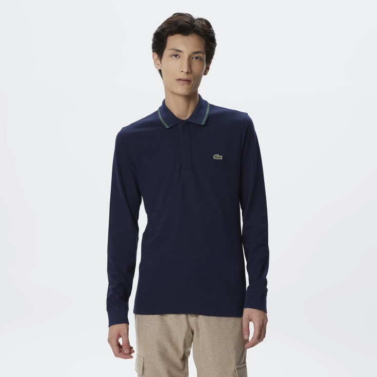 Мужское поло Lacoste Slim Fit