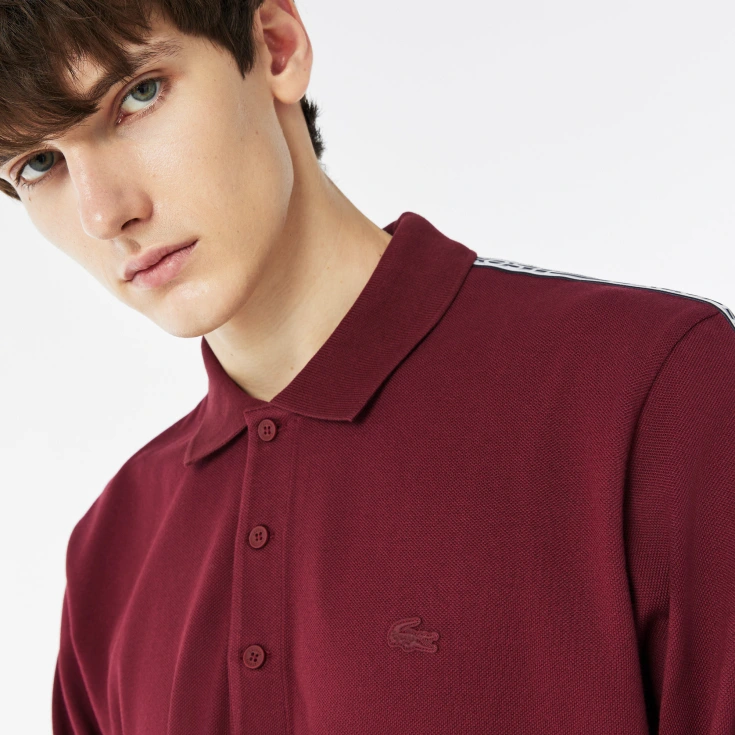 Мужское поло Lacoste из хлопка