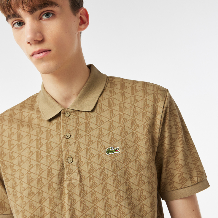 Мужское поло Lacoste Slim Fit