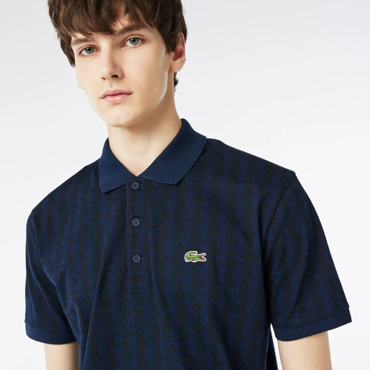 Мужское поло Lacoste Slim Fit