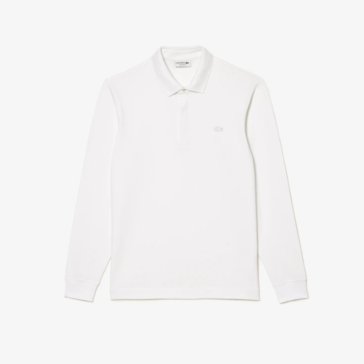 Мужское поло Lacoste с длинными рукавами