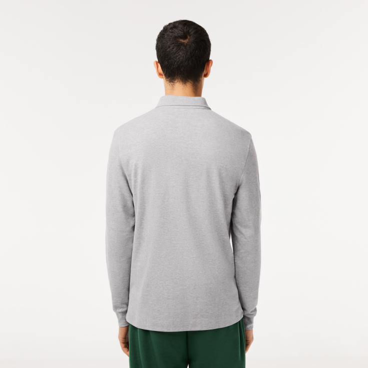 Мужское поло Lacoste с длинными рукавами
