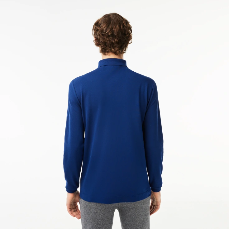 Мужское поло Lacoste с длинными рукавами